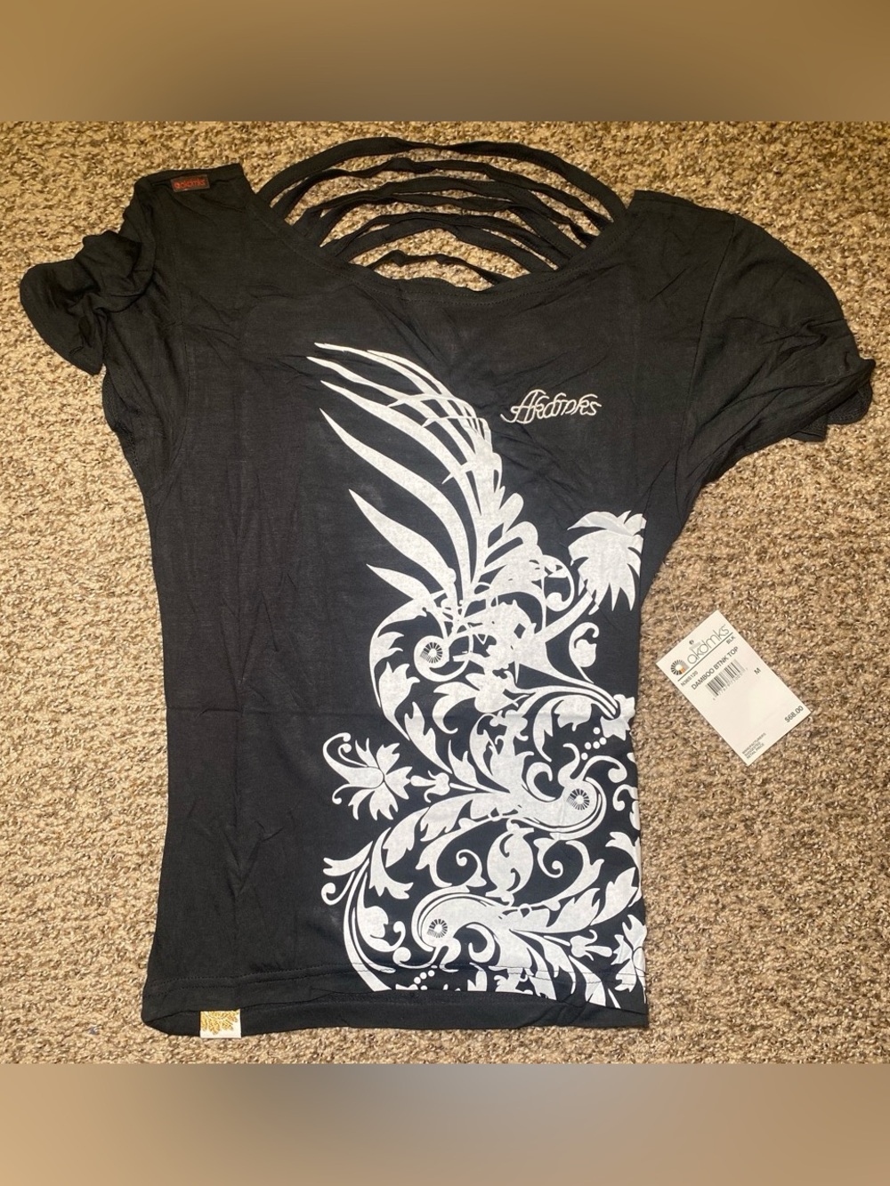 Vintage Akademiks Black Tee